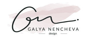 Galya Nencheva design - logo