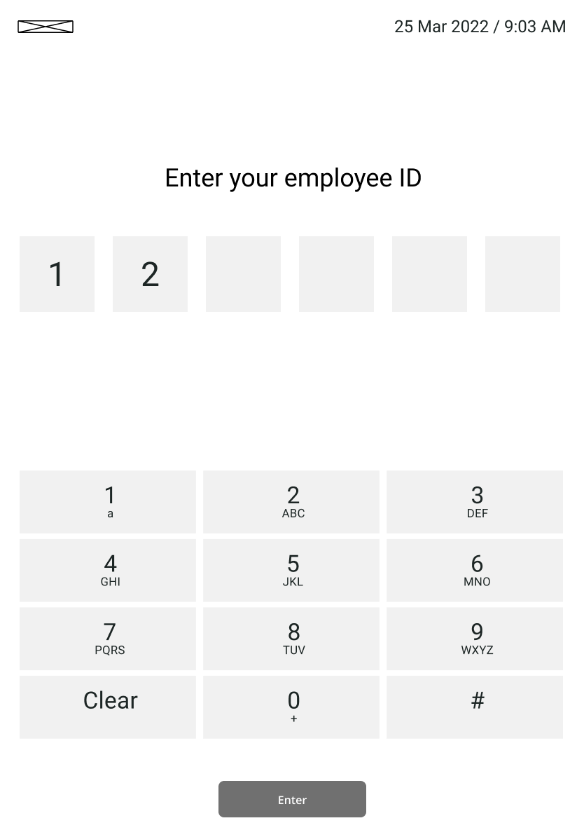 Face recognition screen-1